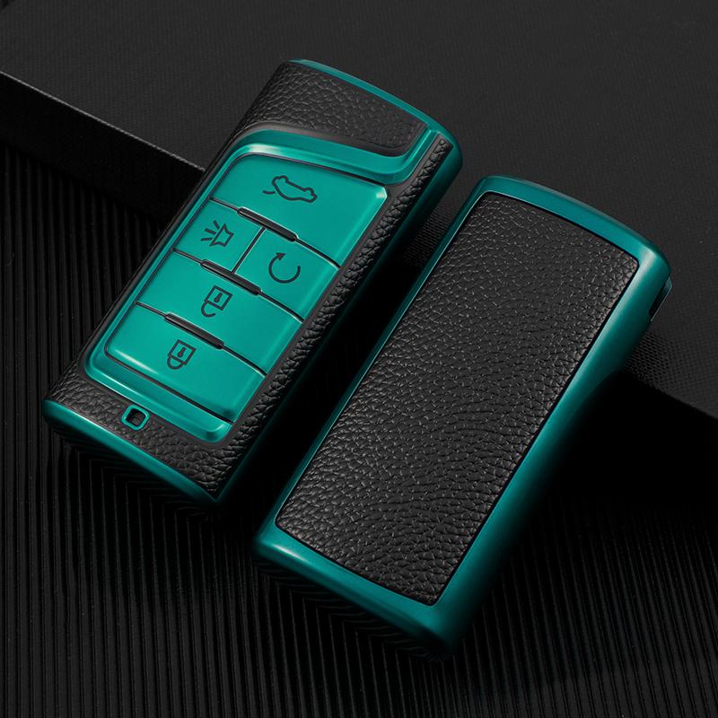 TPU Leather 5 Buttons Car Key Case Cover For GAC Trumpchi GS4 GM8 GA3 GA6 SGS7 GA4 GS5 GS3 Legend GS8 Remote Fob Key Accessories