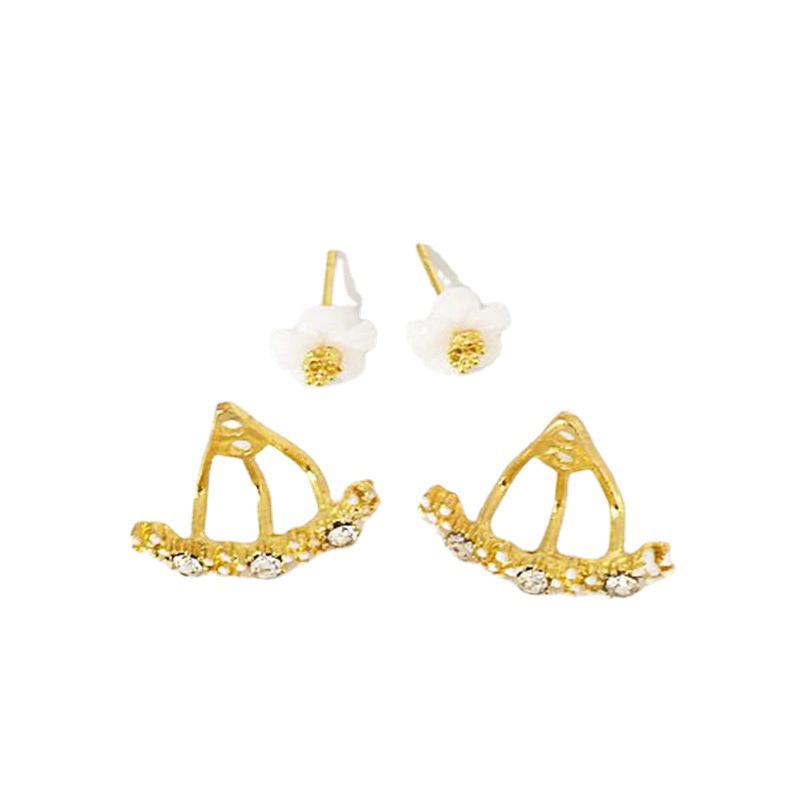 1 Pereche Cercei Crizantemă Femei Cercei Floare Cadou Cuplu Logodnă