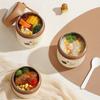 680ml Thermal Lunch Box Stainless Steel Insulated Food Container Double Layers Lunch Box  Home Use
