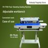Automatic Continuous Sealing Machine for Aluminum Foil & Plastic Film Bags - Ideal for Packaging Tea & Masks