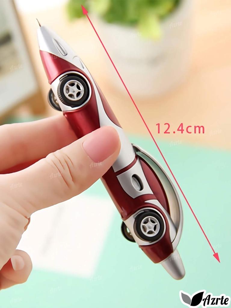 Azrte Kugelschreiber Schreibwaren Schreibgeräte Interessante Waren Neuheiten Geschenke Einzeln verpackt Blaues Mini-Auto Autokomplettset 8 Stück 0,5 mm