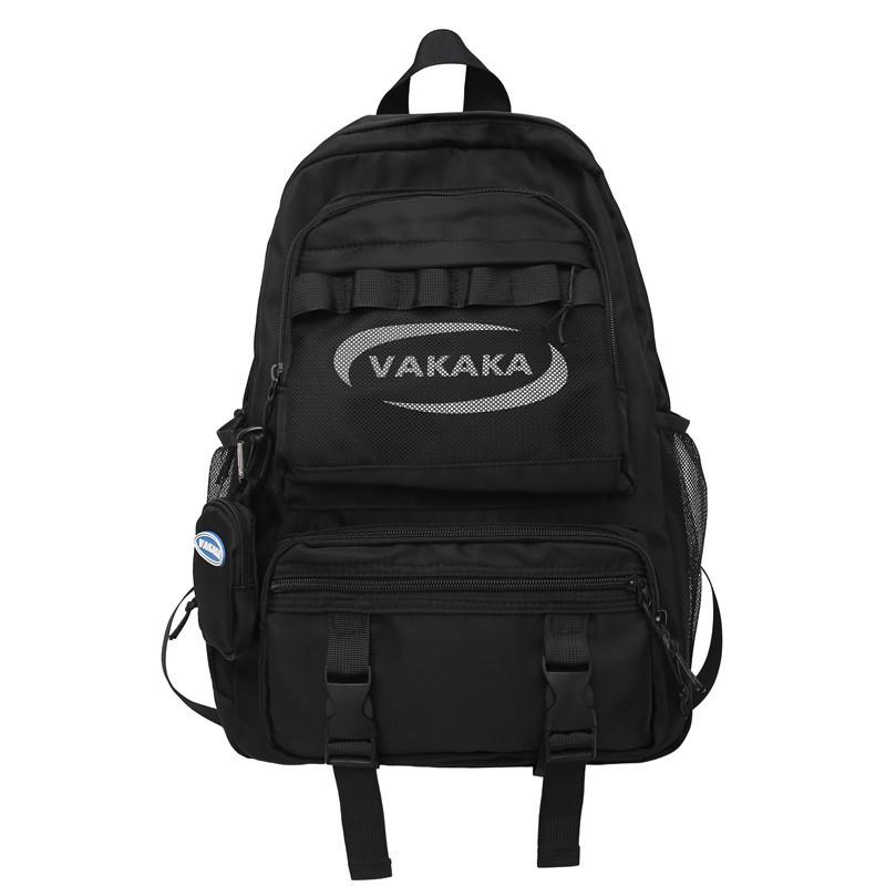 Style Letter Urban Backpack With Large Capacity For Campus And Carry Everyday