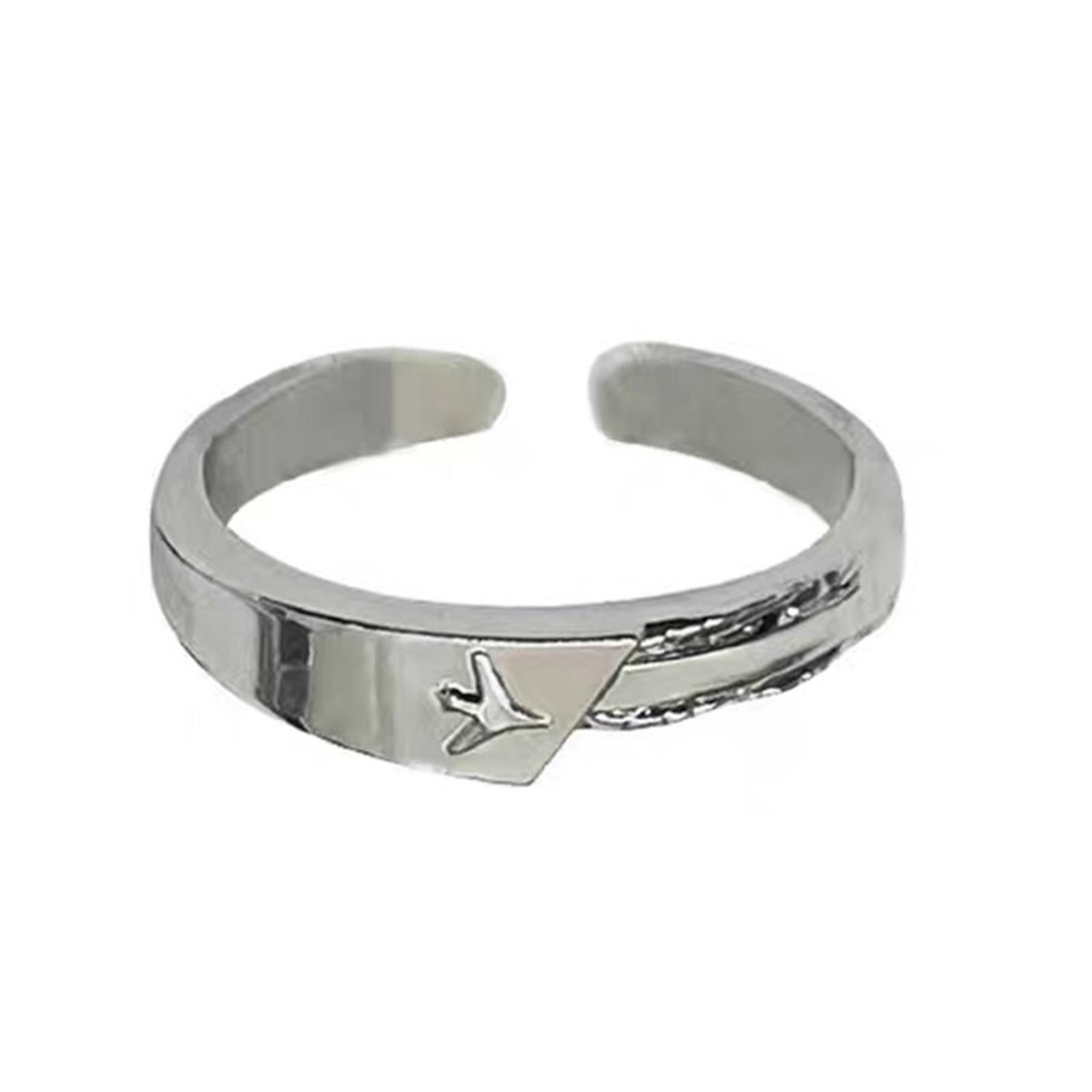 

Stylish Unusual Rings Fashion Rings Couple Opening Rings Alloy Texture Suitable for Casual and Formal Occasions women