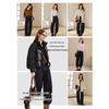 Betu Women's Winter Fleece-Lined Wide-Leg Jeans