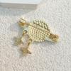 Japanese New Product Planet Brooch Women's High-end High-end Star Brooch Lapel Pin