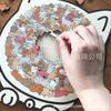 135-Piece Morandi-Colored Cat Shaped Wooden Jigsaw Puzzle, Cat Shaped Wooden Puzzle, Unique Animal Shape WoodPuzzle, CreativePuzzle Gifts for Cats Lov
