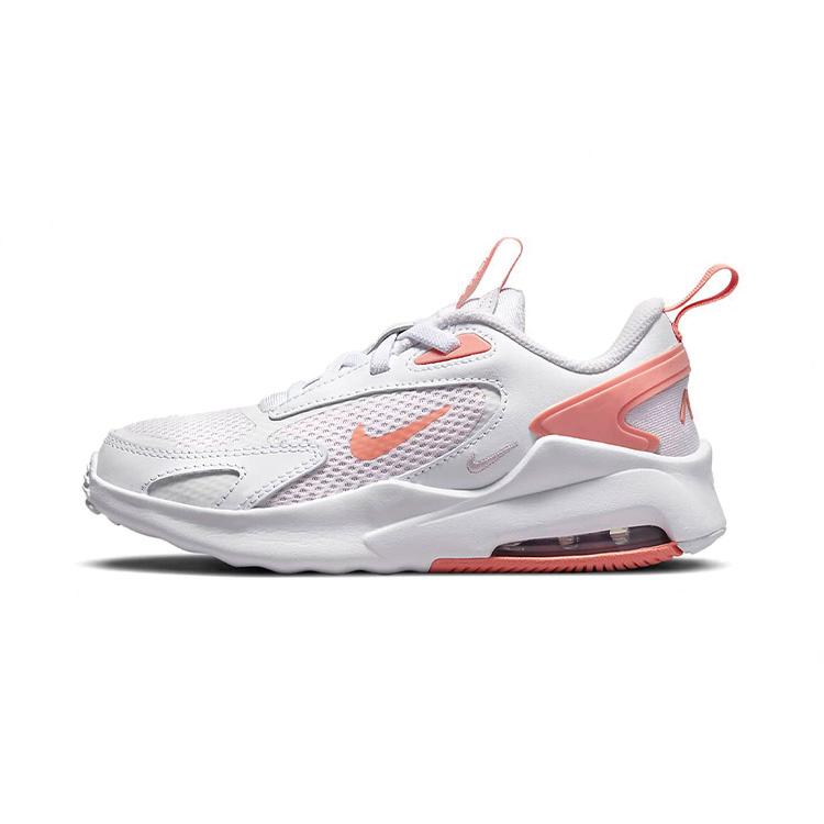 

Новые кроссовки для бега Nike Air Max Bolt с амортизацией, устойчивые к скольжению и износостойкие, розово-белые, детские, возраст 3-7 лет, CW1627-501 28