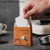 100-Pack Disposable Coffee Filter Papers, 51mm 53mm 58mm for Delonghi Breville Machines, Espresso Portafilter Puck Screen