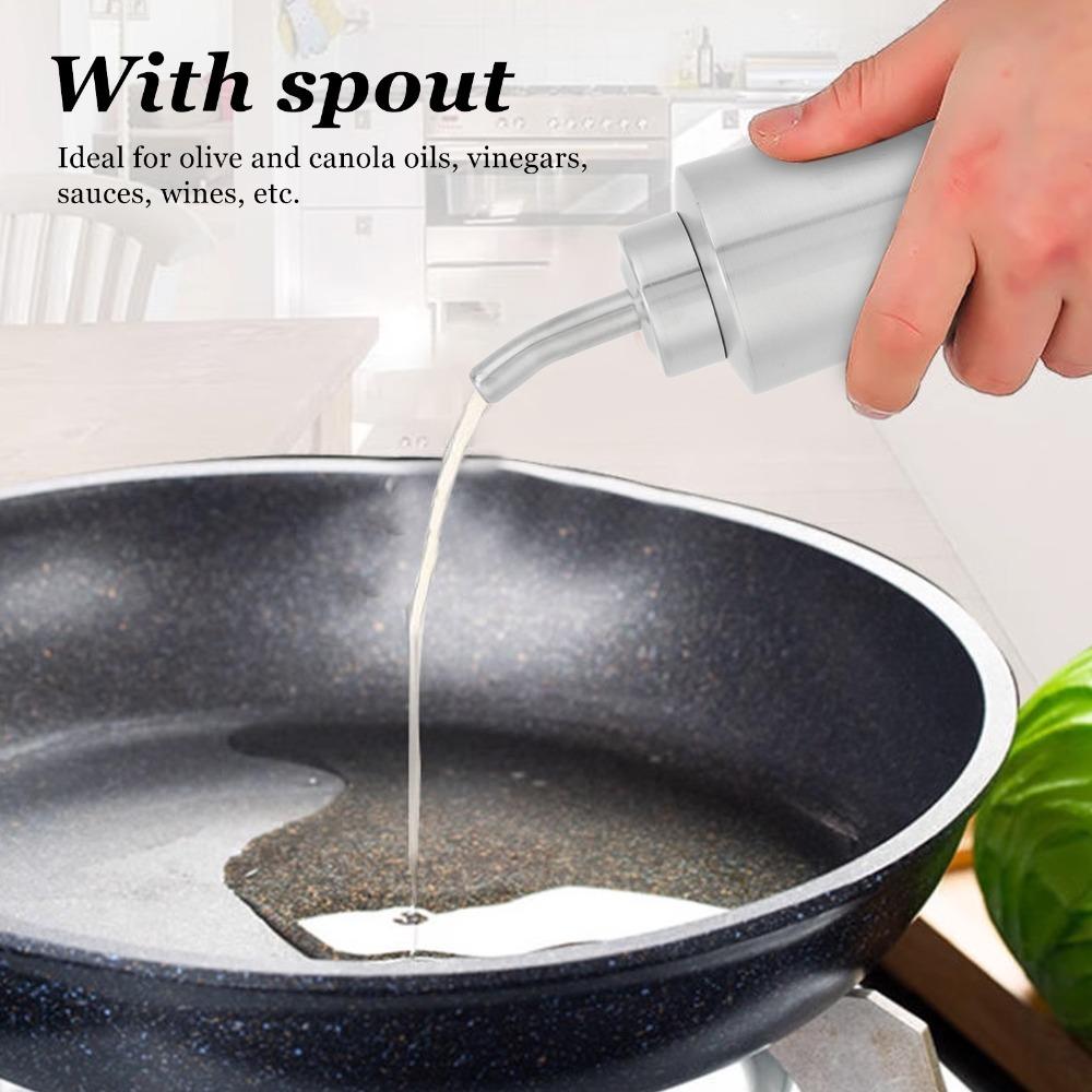 150ml Olive Oil Dispenser 304 Stainless Steel Sauce Storage Container  Home Use