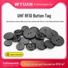 WYUAN Ultra-High Frequency RFID Tag: Heat-Resistant UHF Laundry Label for Fabric Management