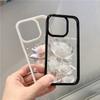Luxury Adanced Roses Phone Case For Iphone 17 Air 16 15plus 14 13 12 11 Pro Max Clear Stylish Cover Elegant Protective Funda