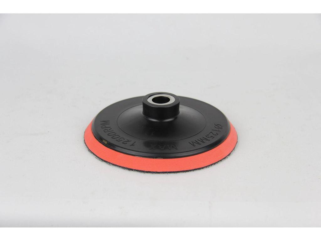 Red Cotton Polishing Pad: 3-7 Inch, Car Wax & Polish, Nylon Hook & Loop, M10/M14 Options