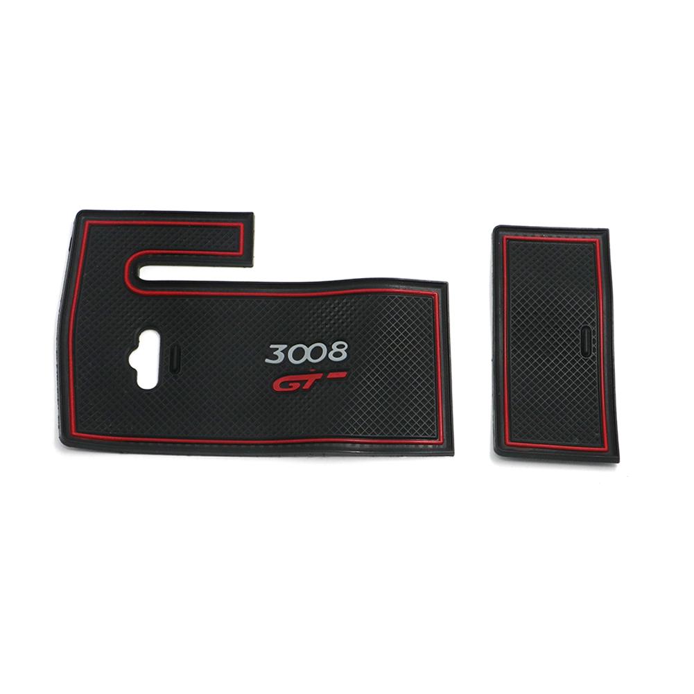 For Peugeot 3008 GT 3008GT 2017 2018 2019 Car Armrest Storage Box Arm Rest Bin Center Console Organizer Glove Tray Pallet Holder