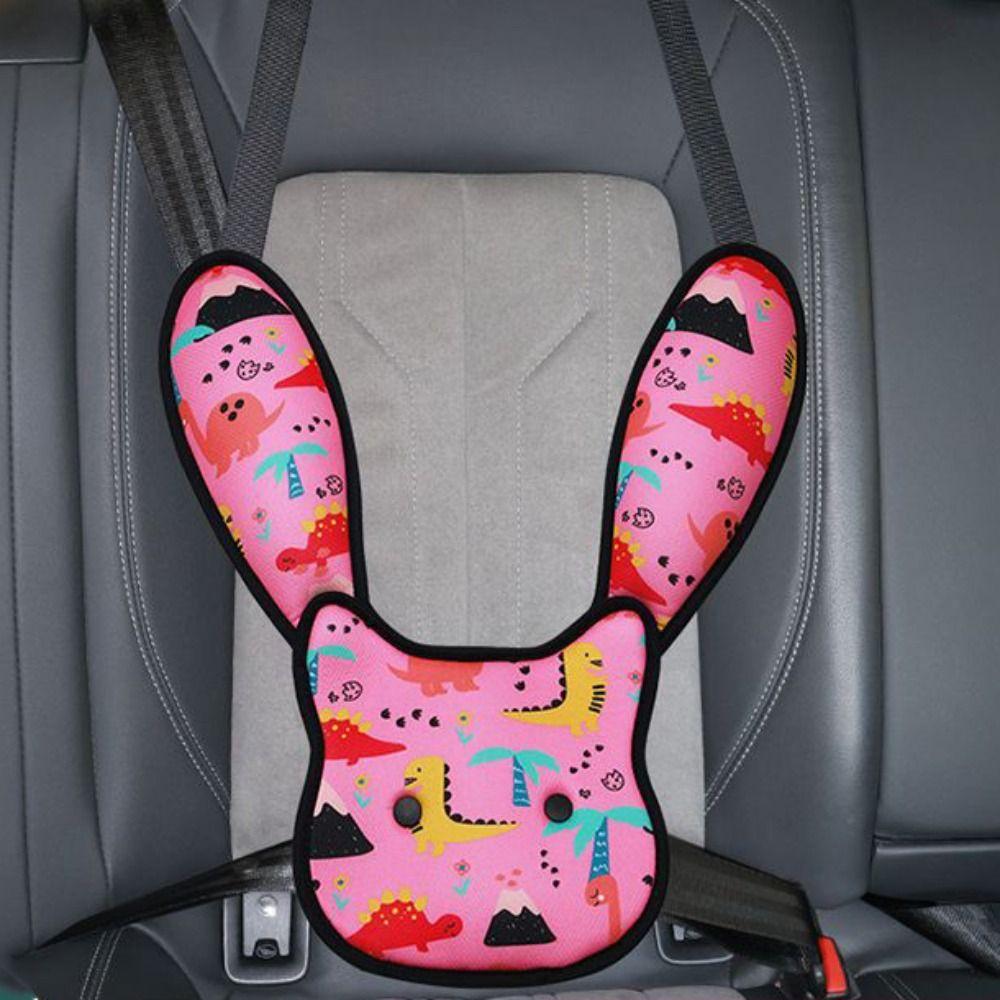 Cute Seat belt guide position fixator Safety Cartoon Printed Belly Pads  Automobile