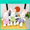 Small Pants Strap Flower Rabbit Plush Toys Childrens Dolls Gifts Birthday