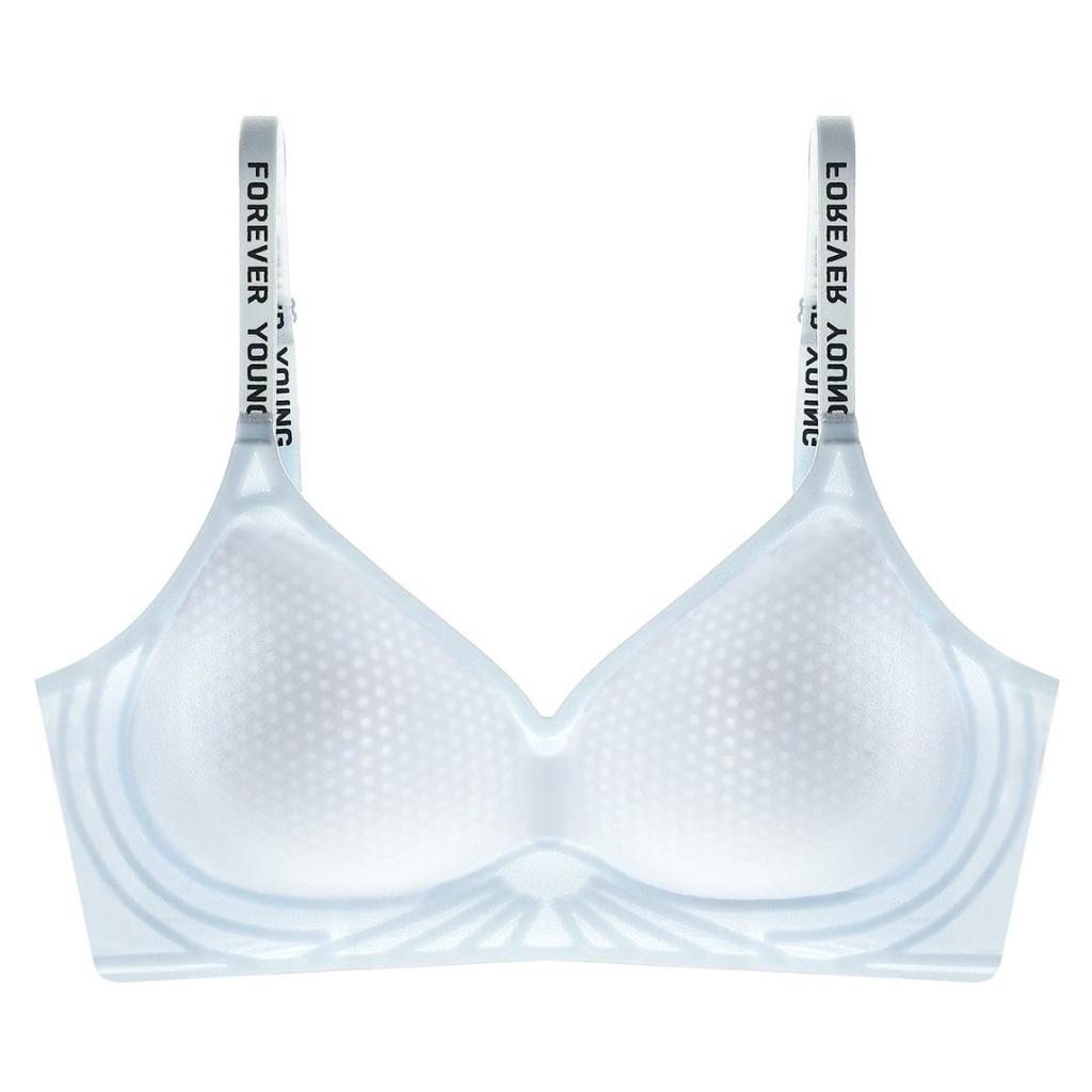 Traceless no steel ring explosion cool beautiful back underwear alphabet shoulder strap soft support anti-sagging breast bra