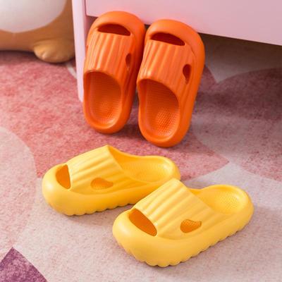 Sandali Baotou in tinta unita in stile coreano per bambini - Pantofole estive per interni/esterni con fondo spesso antiscivolo