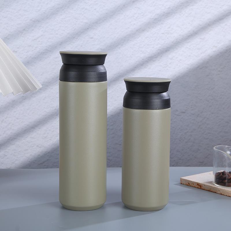 Copo Elemento Japonês Criativo Copo Térmico Copo de Café Aço Inoxidável 304 Copo de Água Para Meninas Com Alto Valor