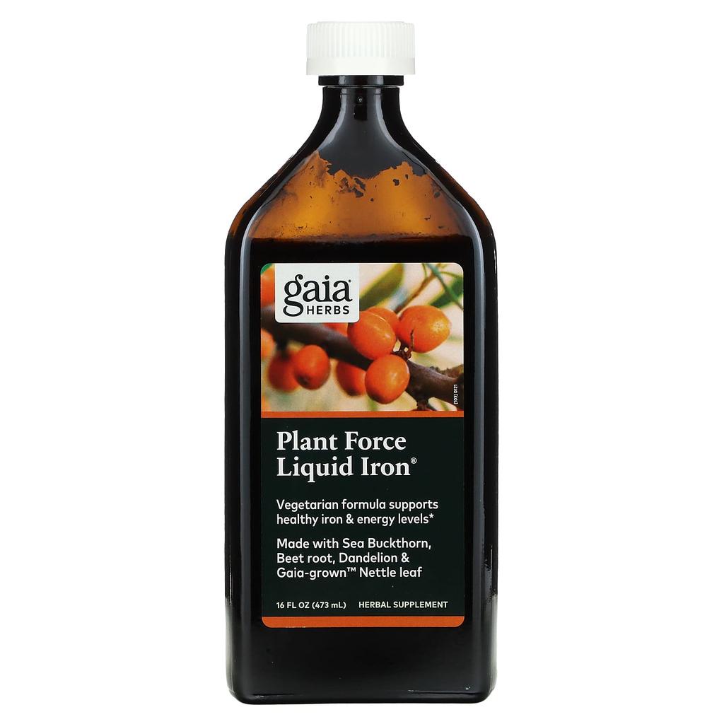 Plantforce Płynne Żelazo, 16 fl oz (473 ml)