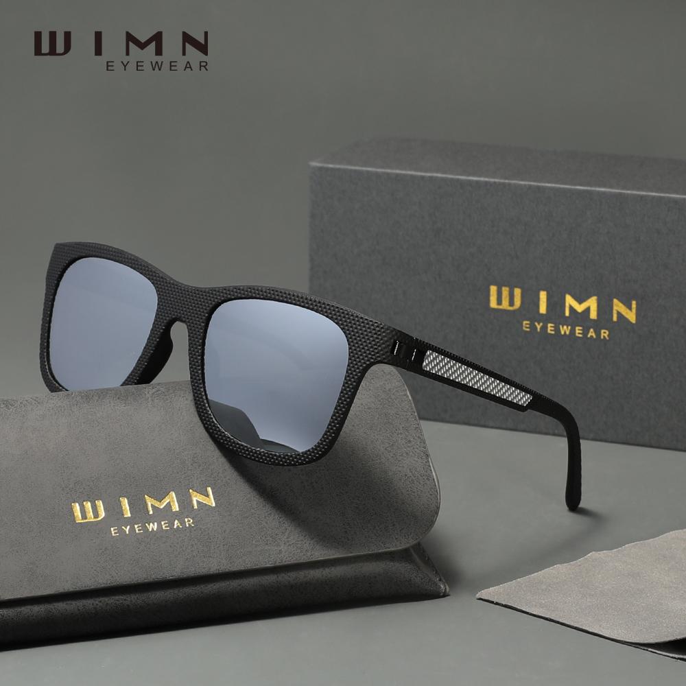 WIMN Trendy Sunglasses For Men Polarized UV400 TR90 Women Sun Glasses Daily Eye Glasses Driving Eyewear