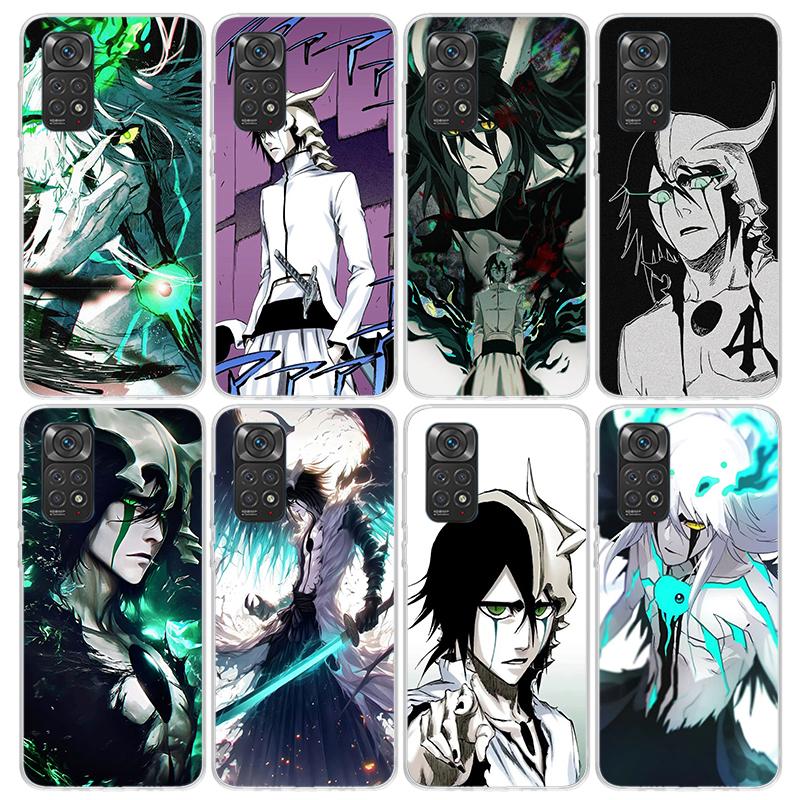Bleach Ulquiorra Cifer 4 Phone Case For Xiaomi Redmi Note 15 14 14S 13 12S 12 Pro Plus 11S 11 10S 10 4G Cover 11E 11T 5G Print F