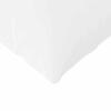 Sofa Cushions 2 pcs White 120 x 40 cm Fabric