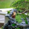 Lifelike Garden Bird Decor Waterproof Resin Figurines Unique Acorn Design Outdoor Patio Balcony Decor Resin Birds