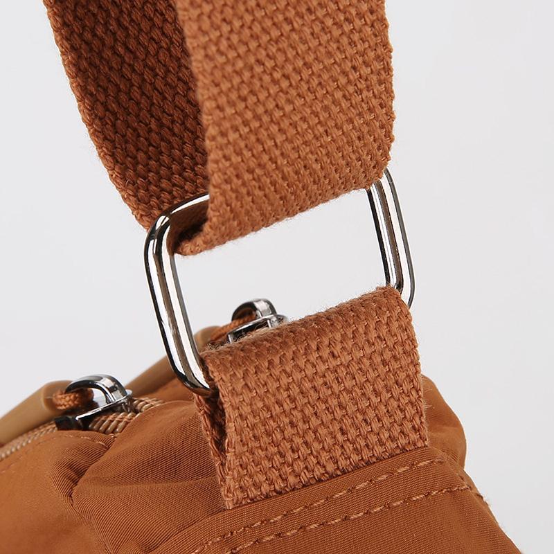 Nylon Small Square Bag Women's Shoulder Crossbody Bag Multi-Layer Mother Bag