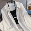 Summer Chiffon Sun Protection Shirt for Women Long Sleeved Korean Loose Mid-length UV Resistant Outer Layer Thin Cardigan