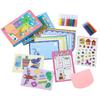Magic Rainbow Scratch Paper Art Set Multifunctional DIY Postcards Scratch Arts Fun Craft Bookmarks Paper Party Favors