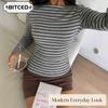 Women's Fashion Casual O-Neck Long Sleeve Blouses & Shirts