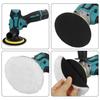 12V Portable Cordless Electric Car Polisher Machine Car Polishing Cleaner Adjustable 5 Speed Rechargeable
