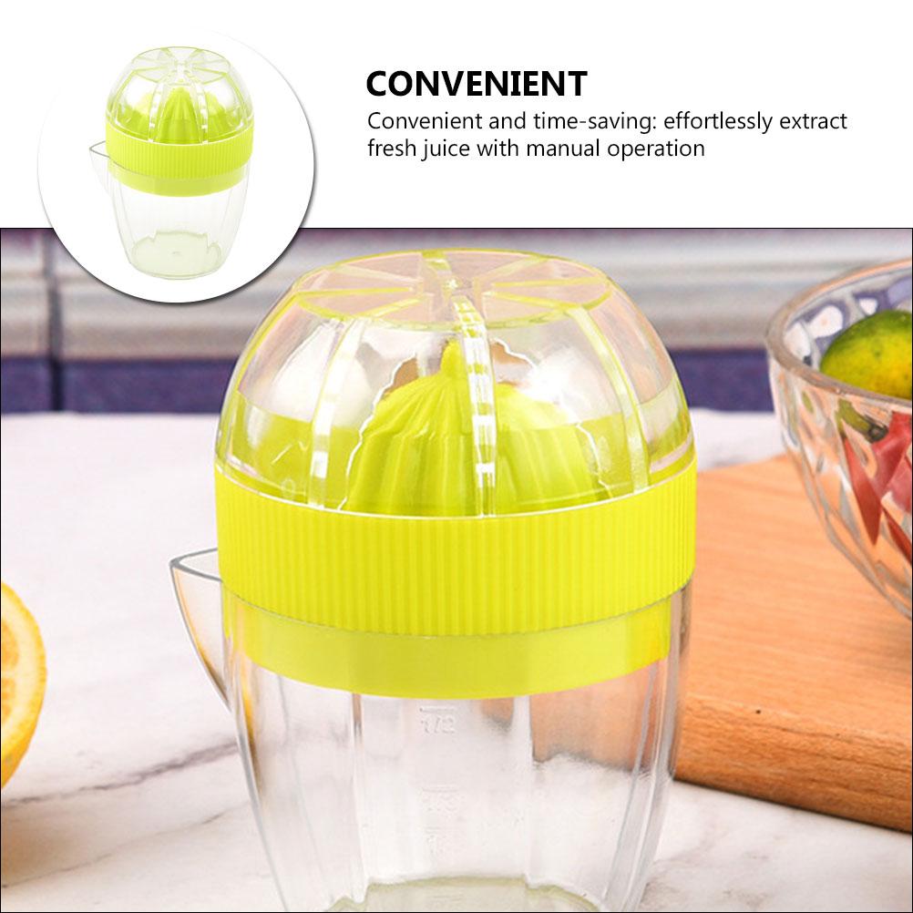 Juicer Cup Kitchen Citrus Hand Press Restaurant Presser Portable Fruit Lemon Squeezer Plastic Manual