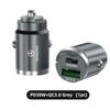 TEP3   Car Charger USB Type C PD Phone Cigarette Lighter Adapter Fast Charging For Mercedes Benz AMG A C E V Class W201 W210 W108 W204