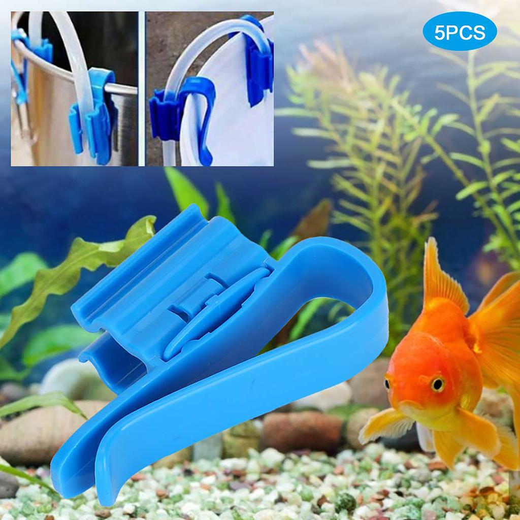 5PcsCelsiusSet Aquarium Fish   Water Pipe Fixing Clip Water Change Tool Holder Clip Clamp
