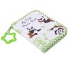 Baby My First Photo Book Memory Keepsake Soft Cloth Photo Book with Safety Mirror for Newborns Baptism