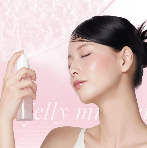 Medicube PDRN Pink Collagen Jelly Mist 100ml Glow Boosting & Makeup Setting Care