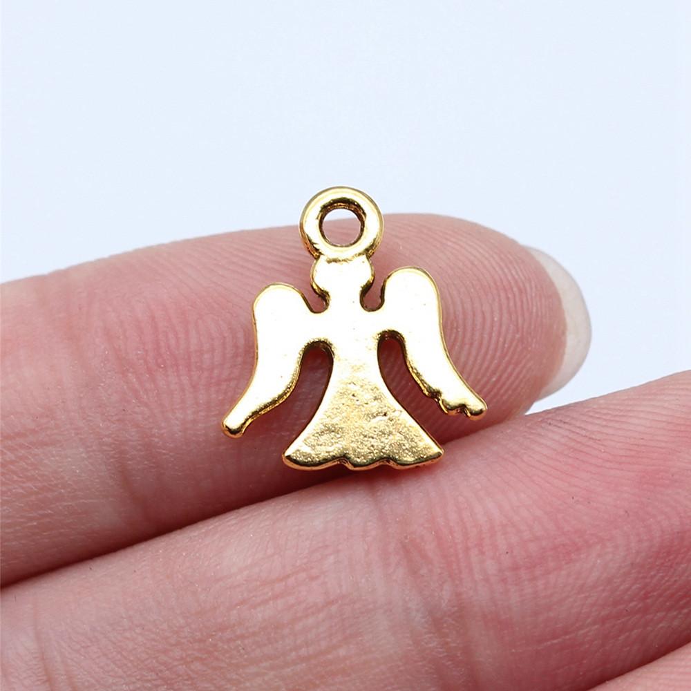 Angel Charms Pendant Female Jewellery Massive Ethnic Findings & Components