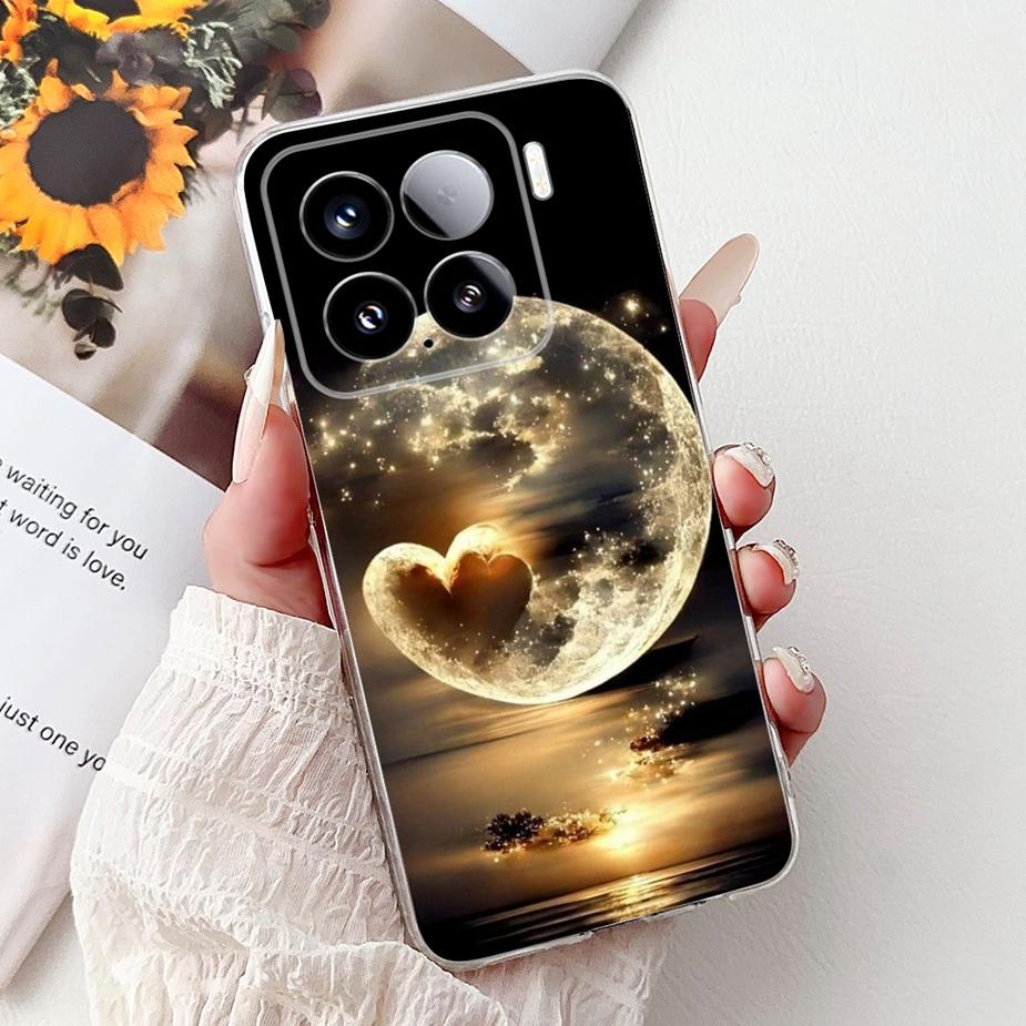 For Xiaomi Mi 15 Pro 5G Case New Fashion Painted Cover Soft Silicone Slim Phone Case For Xiaomi 15 Pro Mi15 5G Back Cover Fundas