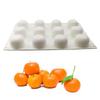 1 ud. Serie de Frutas Piña Pera Melocotón Molde de Silicona para Pastel Mango Naranja Molde para Hornear Mousse Fresa Postre Francés Molde para Mousse