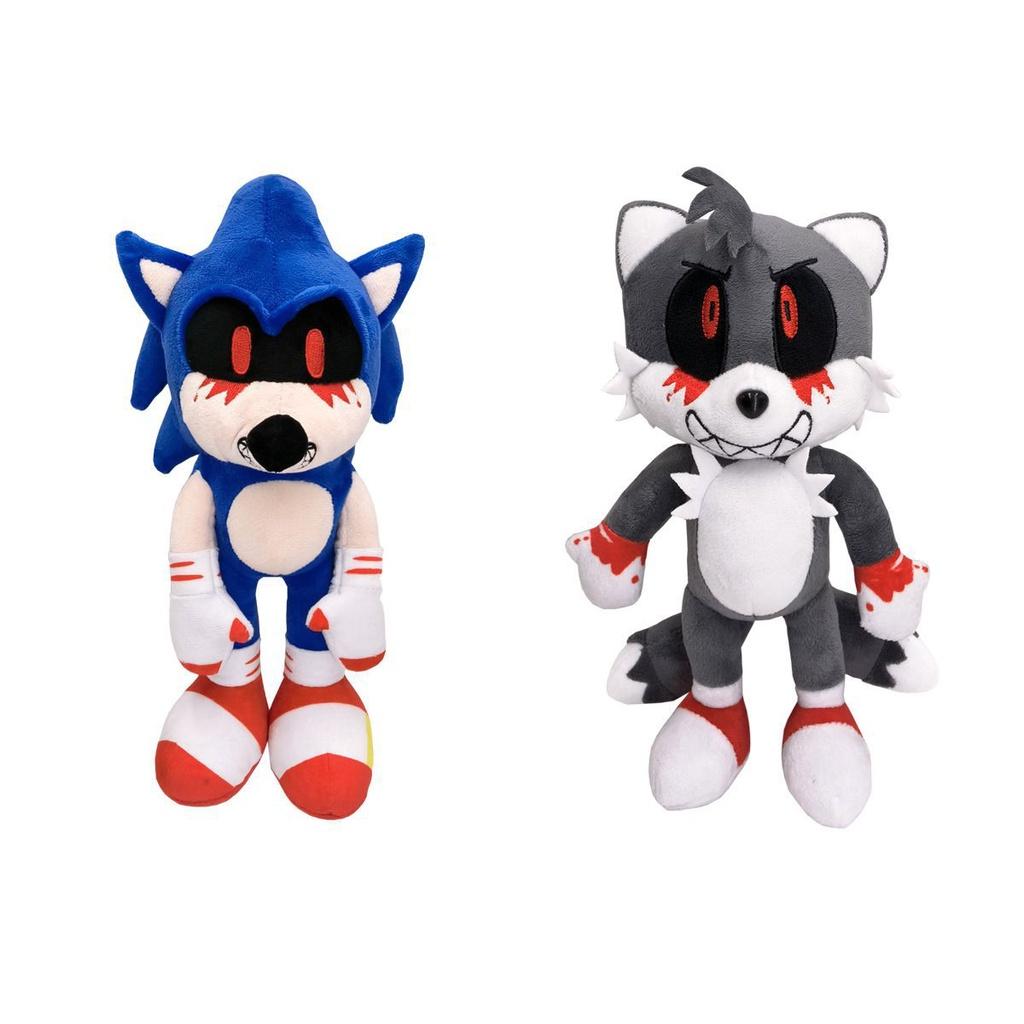 Sonic Exe Plush Toy Evil Blood Soft Stuffed Doll Spirits Of Hell For Kids