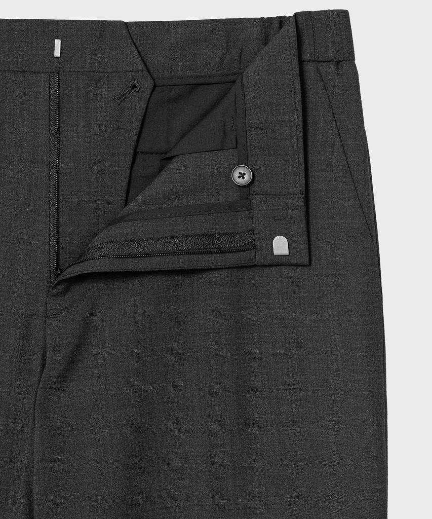 NONBLANK W29 Washable Semi-Wide Fit Slacks_Charcoal