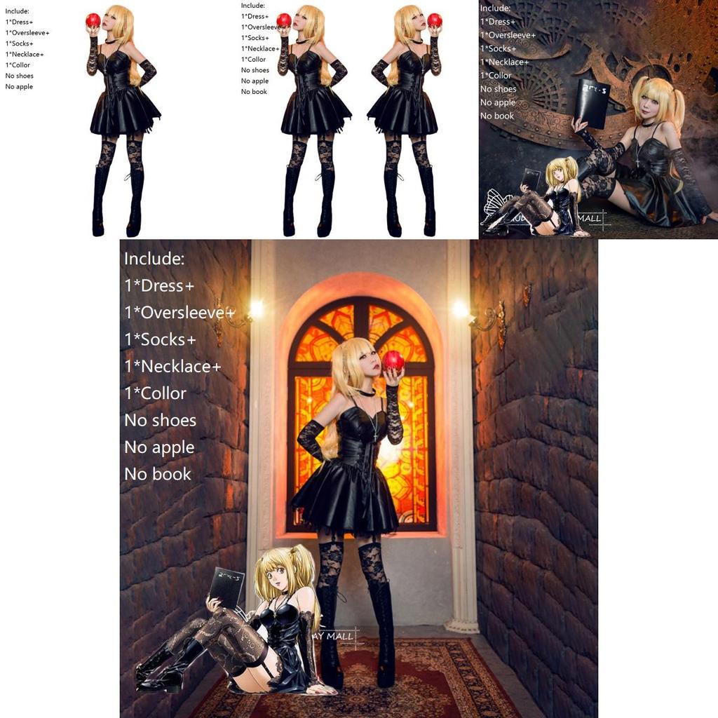 Stunning Death Note Misa Amane Imitation Dress For Women Cosplay Halloween Outfit
