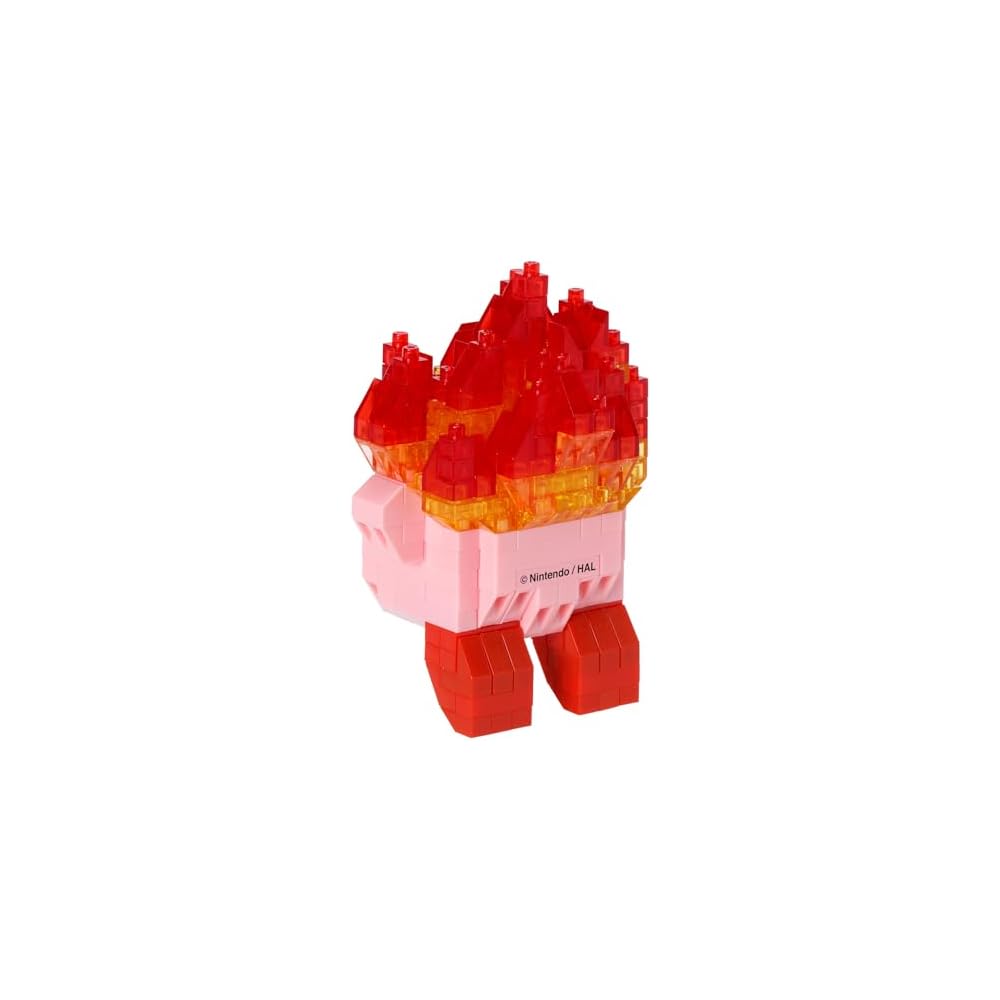 Kawada Nano Block Kirby Fire Building Set 3x10.5x18cm Ages 12 and Up Home Decor Hobby