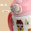 SX Stainless Steel Cartoon Thermos with Straw