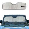 Windshield Sunshade Window Mesh Cover Insect Net for Jeep Wrangler JL Gladiator JT 2025-2026 Interior Protection Accessories