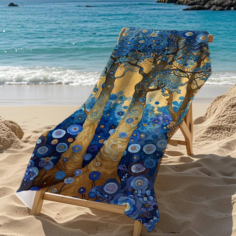 Artistic K-Klimt StyleS Towel Five-Star Hotel Quality Eco-Friendly Ultra Soft Thick Towels & Beach Towels