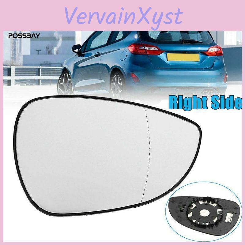 Door Car Wing Mirror Glass Heated Rear View Glass Exterior For Ford Fiesta Mk7 2008 2009 2010 2011 2012 2013 2014 2015 2016 2017