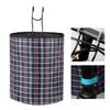 Bike Basket Front Rack Storage Bag Large Capacity Steel Frame Oxford Cloth for Outdoor