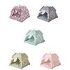 Pet Teepee Dogs Cat Bed for Cat Dogs Outdoor Camping Resting Tent Portable Lightweight Puppy Cat Pet Tent Moisture-Proof